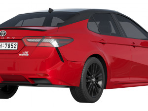 Toyota Camry XSE Hybrid 2023 3D 模型