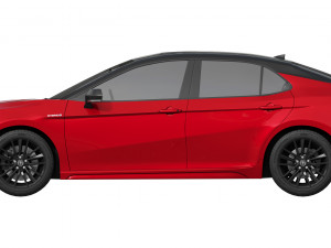 Toyota Camry XSE Hybrid 2023 3D 模型