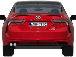 Toyota Camry XSE Hybrid 2023 3D Model