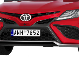 Toyota Camry XSE Hybrid 2023 3D 模型