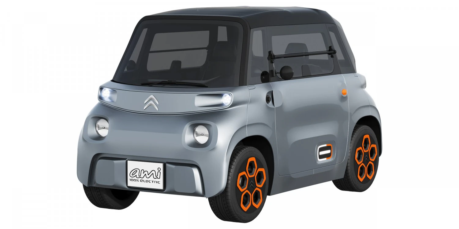 Citroen Ami 3D Model .c4d .max .obj .3ds .fbx .stl .blend