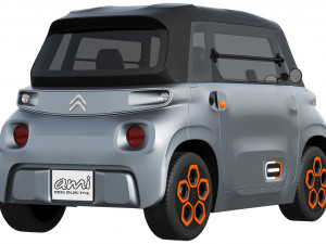 Citroen Ami Model 3D