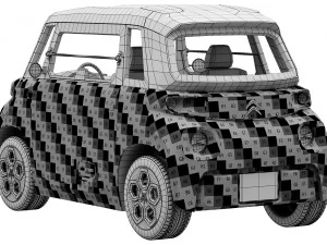 Citroen Ami 3D Model