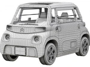 Citroen Ami 3D Model