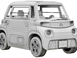 Citroen Ami 3D Model