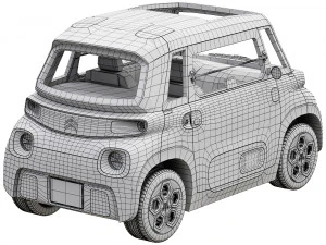Citroen Ami 3D Model
