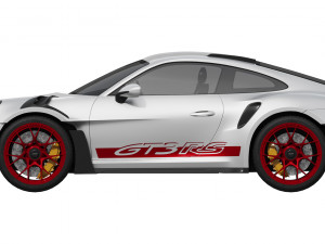 Porsche 911 GT3 RS 2022 Modello 3D