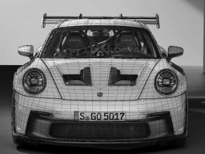 Porsche 911 GT3 RS 2022 3D Model
