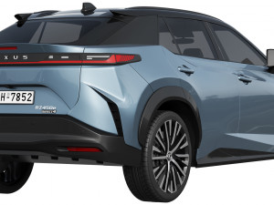 Lexus RZ 450e 2023 3D-Modell