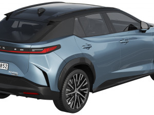 Lexus RZ 450e 2023 3D-Modell