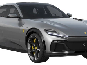 Ferrari Purosangue 3D Model