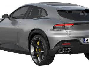 Ferrari Purosangue 3D Model
