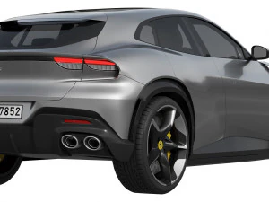 Ferrari Purosangue 3D Model