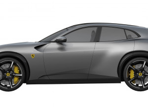 Ferrari Purosangue 3D Модель