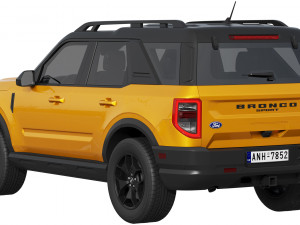 Ford-Bronco sport Modelo 3D