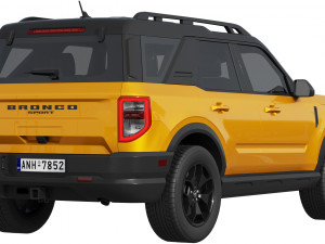 Ford-Bronco sport Modelo 3D