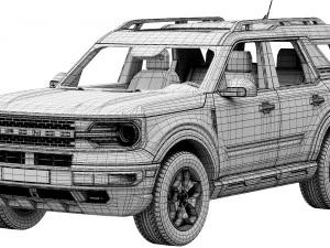 Ford-Bronco sport 3D Model
