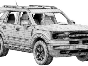 Ford-Bronco sport 3D Model