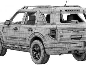 Ford-Bronco sport 3D Model