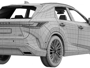 Lexus RX 450 2023 3D Model