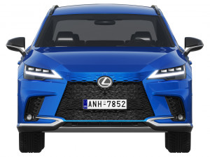 Lexus RX 500h F-Sport 2023 Modelo 3D