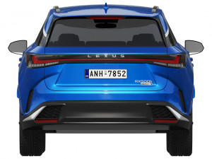 Lexus RX 500h F-Sport 2023 Modelo 3D