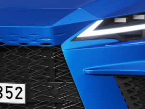Lexus RX 500h F-Sport 2023 Modelo 3D