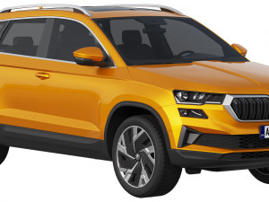 Skoda KAROQ 2022 3D Model