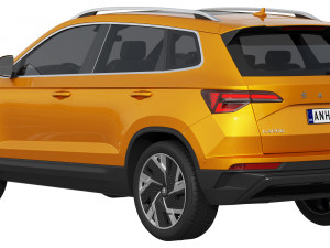 Skoda KAROQ 2022 3D Model