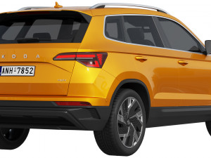 Skoda KAROQ 2022 3D Model