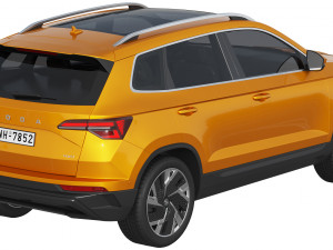 Skoda KAROQ 2022 3D Model