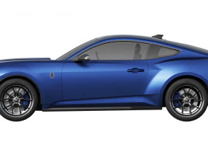 Ford-Mustang Dark Horse 2024 3D Model