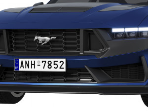Ford-Mustang Dark Horse 2024 Modelo 3D