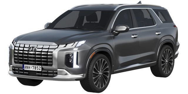 Hyundai Palisade 2023 Modelo 3D .c4d .max .obj .3ds .fbx .stl .blend 