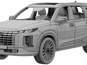 Hyundai Palisade 2023 Modelo 3D