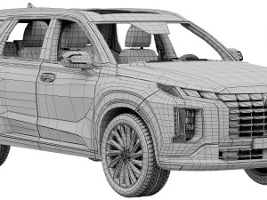 Hyundai Palisade 2023 Modelo 3D