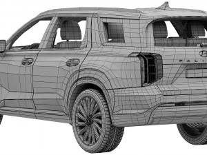 Hyundai Palisade 2023 Modelo 3D