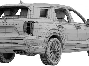 Hyundai Palisade 2023 Modelo 3D