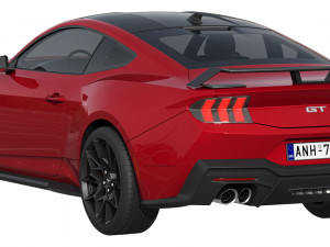 Ford-Mustang GT 2023 3Dモデル