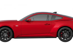 Ford-Mustang GT 2023 3D Model