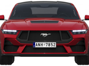 Ford-Mustang GT 2023 3Dモデル