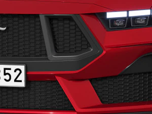 Ford-Mustang GT 2023 3D Model