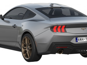 Ford-Mustang 2023 Modelo 3D