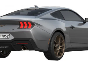Ford-Mustang 2023 3D Model