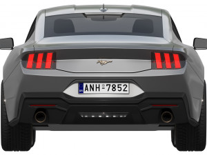 Ford-Mustang 2023 Modelo 3D
