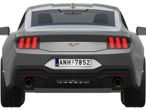 Ford-Mustang 2023 3D Model