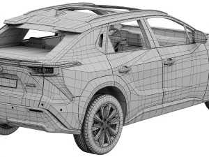 Subaru Solterra 3D Model