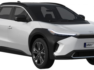 Toyota bZ4X 3D मॉडल