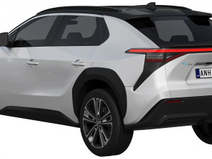 Toyota bZ4X 3D मॉडल
