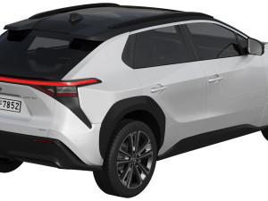 Toyota bZ4X 3D मॉडल